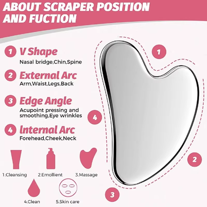 Heart Shape Gua Sha