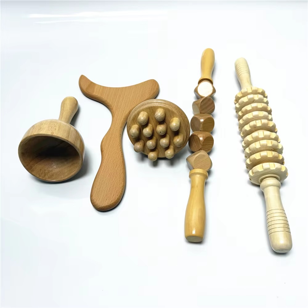 Wooden Massage Tools Kit