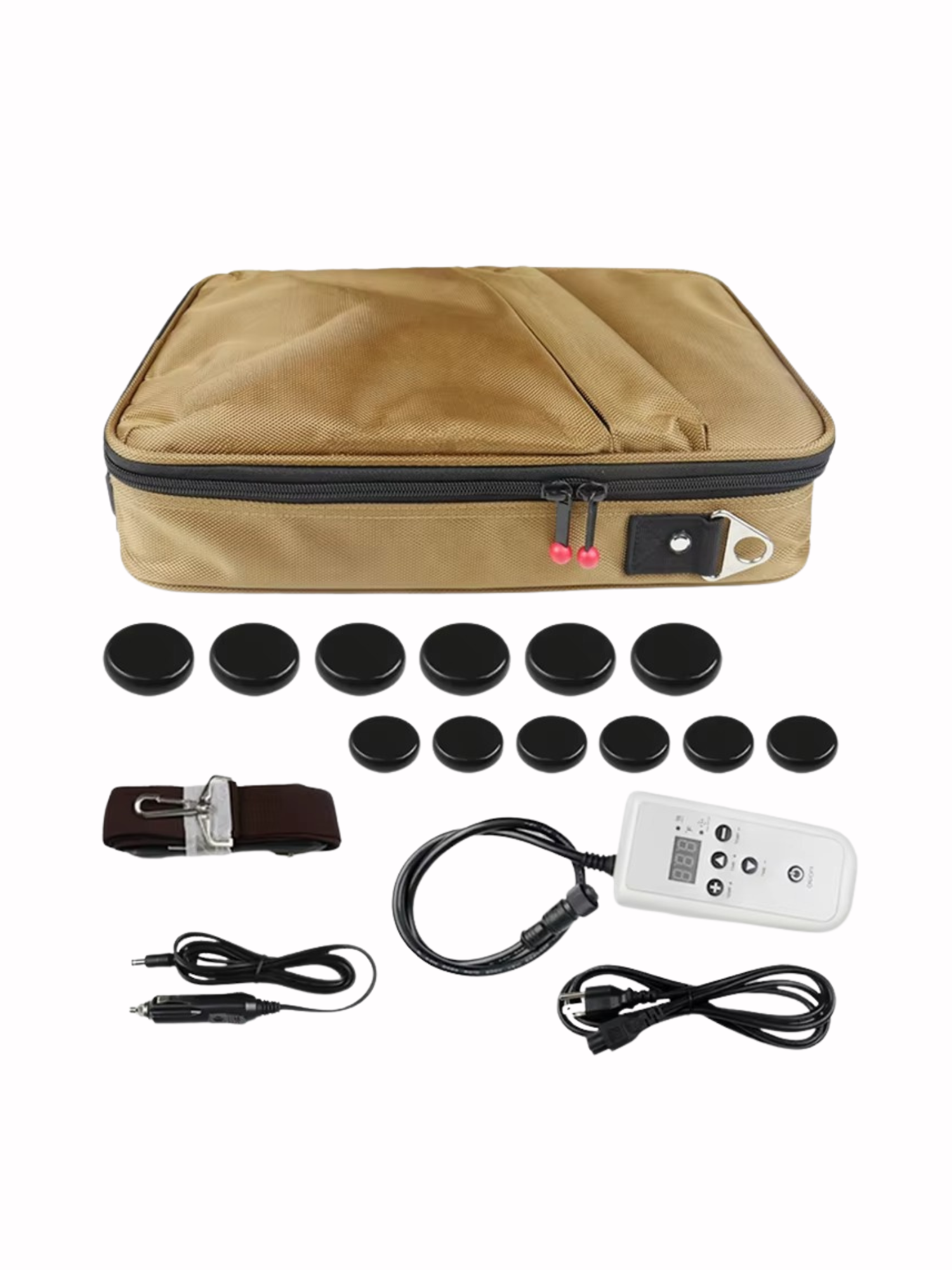 Portable Hot Stone Warmer Set
