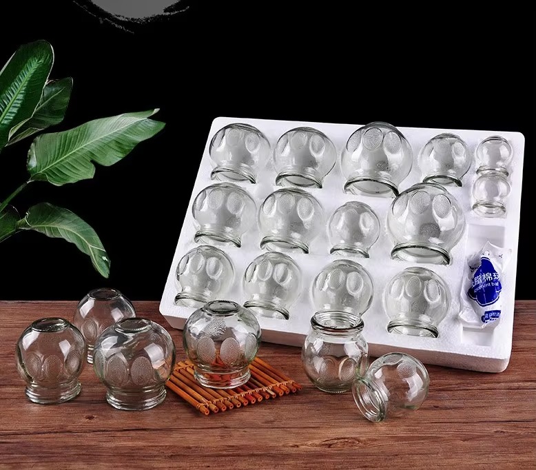 12pcs Glass Cupping Therapy Set - CGC1