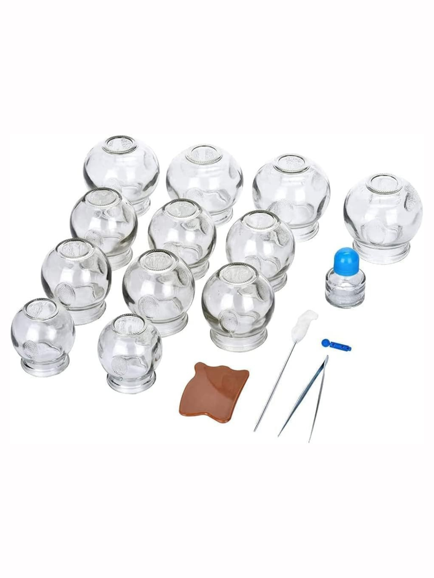 12pcs Glass Cupping Therapy Set - CGC1