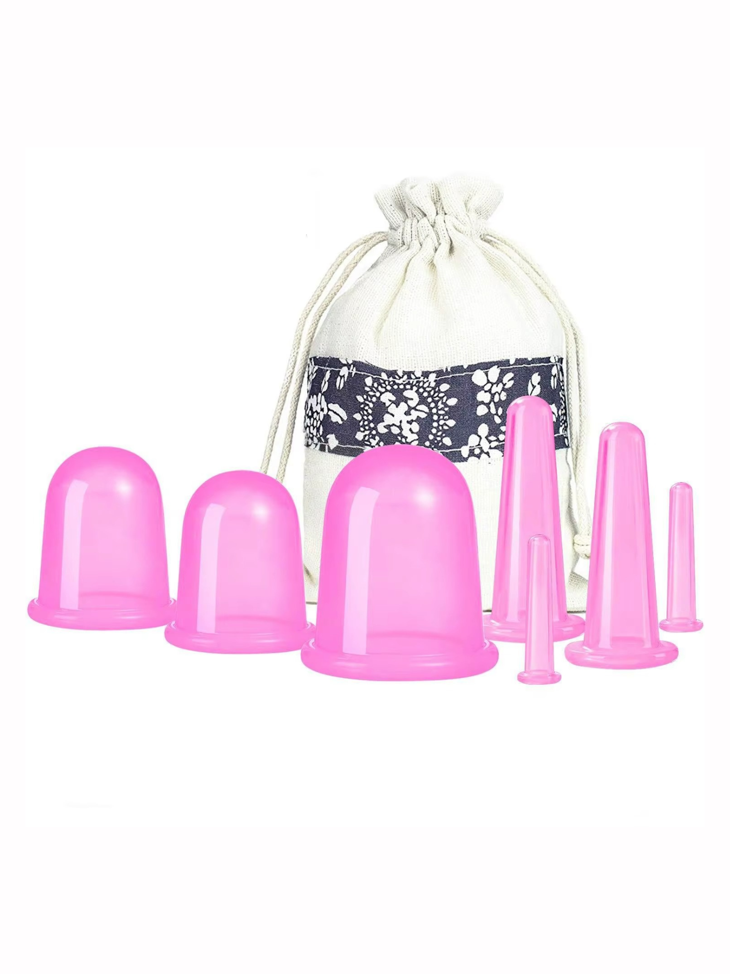 Silicone Anti Cellulite Cupping Therapy Set - CSC2