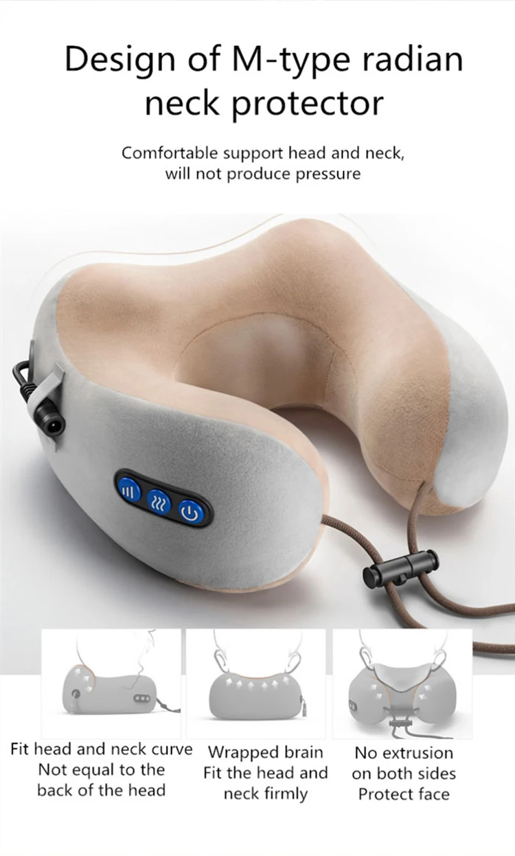 U-Shaped Electric Neck Massager - CMN1 Thumbnail 5