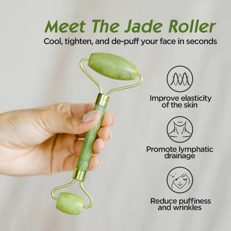 Natural Jade Stone Roller Thumbnail 4
