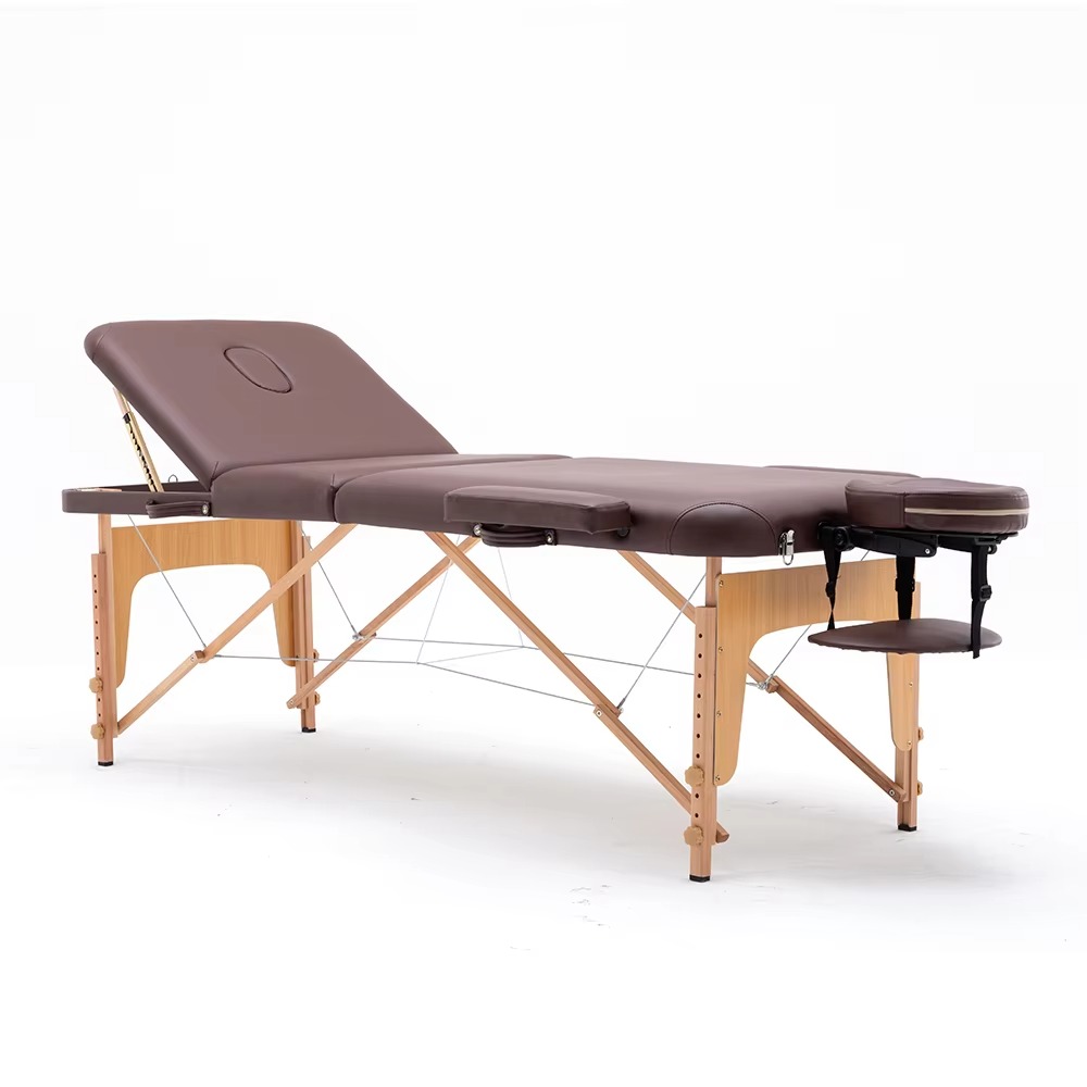 Portable 3-Section Folding Massage Therapy Bed - CB3 Thumbnail 5
