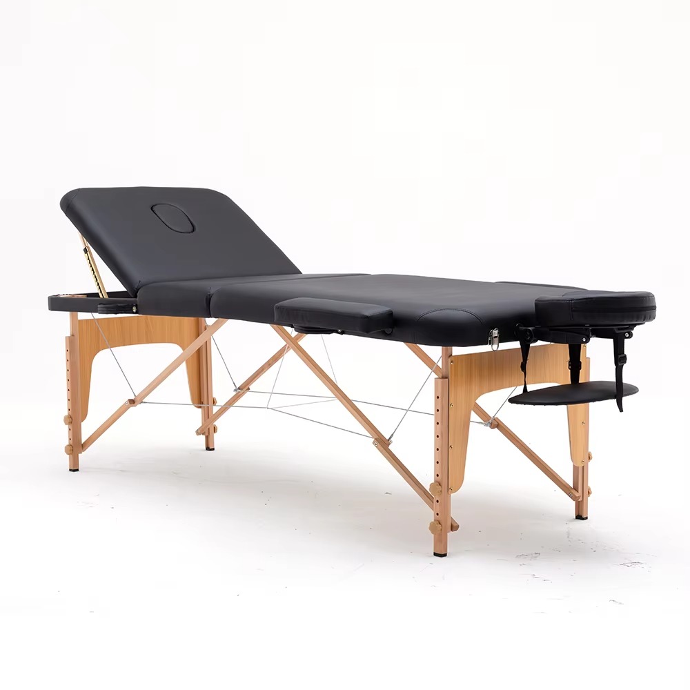 Portable 3-Section Folding Massage Therapy Bed - CB3 Thumbnail 6