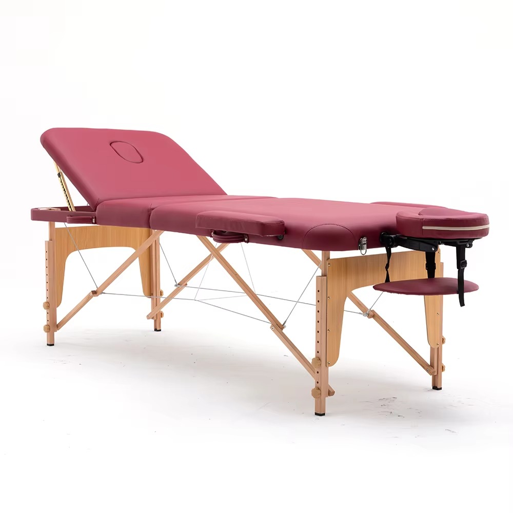 Portable 3-Section Folding Massage Therapy Bed - CB3 Thumbnail 7